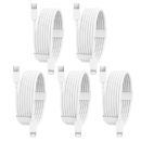 USB C to Lightning Cable 5 Pack 6FT