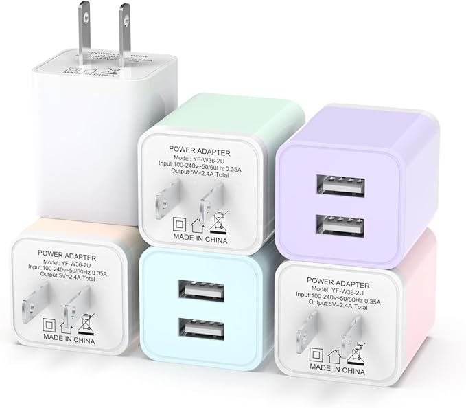 dual USB wall charger